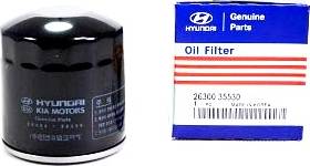 Hyundai 2630035530 - Масляный фильтр autospares.lv