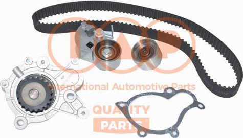 IAP QUALITY PARTS 150-07085K - Водяной насос + комплект зубчатого ремня ГРМ autospares.lv