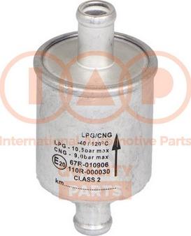 IAP QUALITY PARTS 122-GAS18P - Топливный фильтр autospares.lv