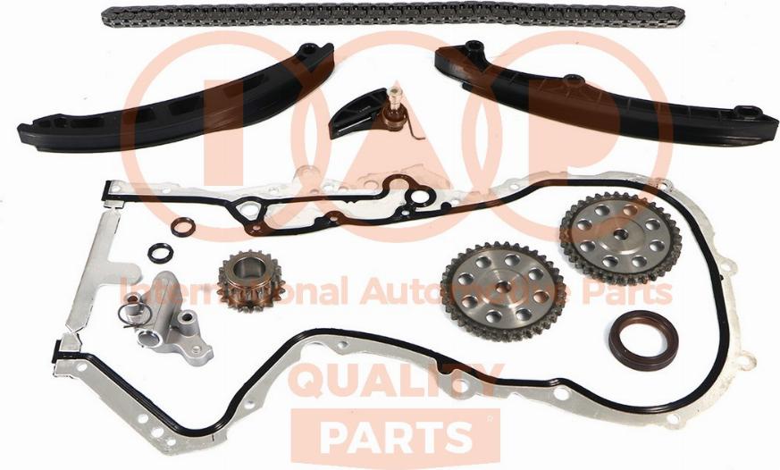 IAP QUALITY PARTS 127-50062K - Комплект цепи привода распредвала autospares.lv