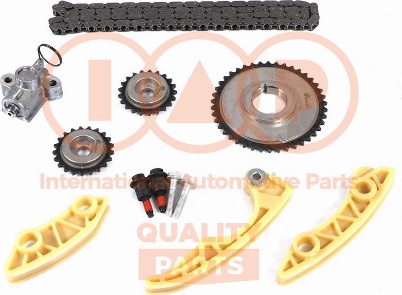 IAP QUALITY PARTS 127-09045K - Комплект цепи привода распредвала autospares.lv