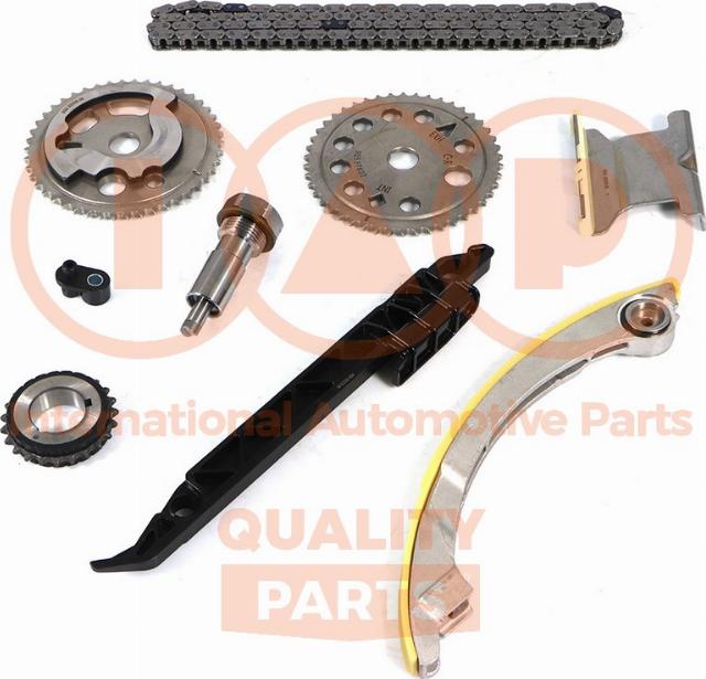 IAP QUALITY PARTS 127-09046K - Комплект цепи привода распредвала autospares.lv