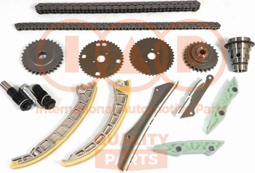 IAP QUALITY PARTS 127-08033K - Комплект цепи привода распредвала autospares.lv