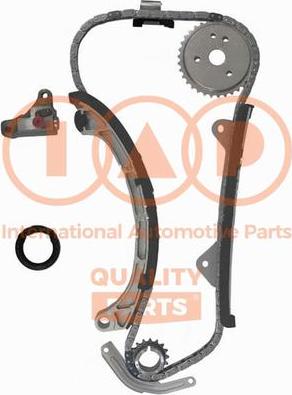 IAP QUALITY PARTS 127-03099K - Комплект цепи привода распредвала autospares.lv