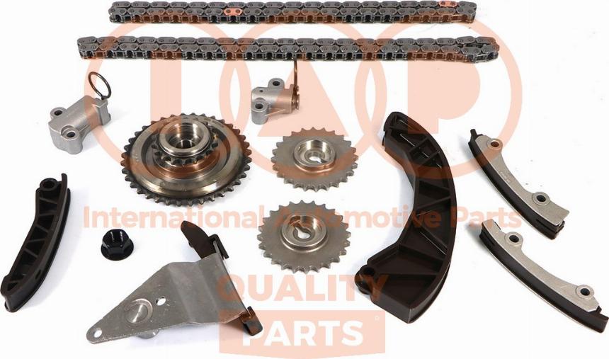 IAP QUALITY PARTS 127-07047KP - Комплект цепи привода распредвала autospares.lv