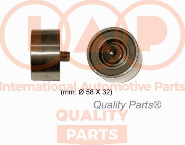 IAP QUALITY PARTS 127-07076 - Натяжной ролик, зубчатый ремень ГРМ autospares.lv