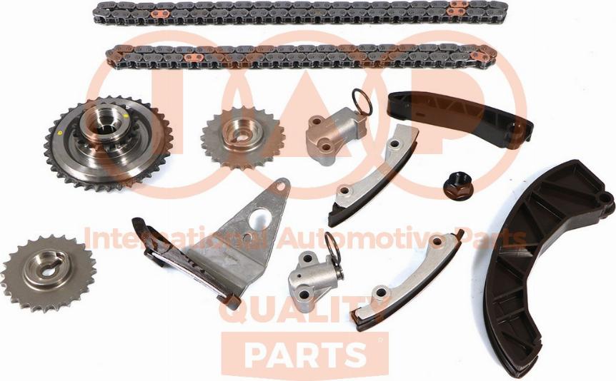 IAP QUALITY PARTS 127-07120K - Комплект цепи привода распредвала autospares.lv