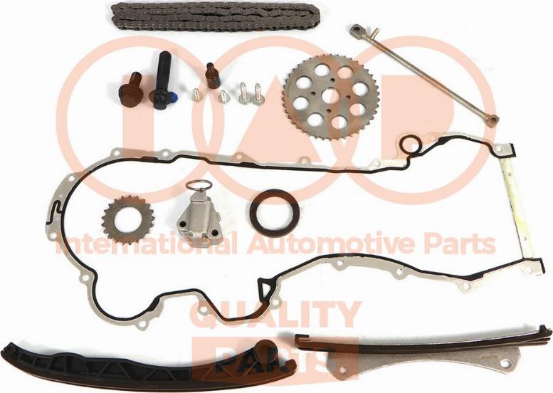 IAP QUALITY PARTS 127-16078KCP - Комплект цепи привода распредвала autospares.lv