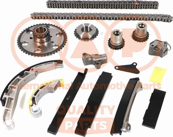 IAP QUALITY PARTS 127-13150KP - Комплект цепи привода распредвала autospares.lv