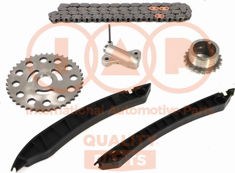 IAP QUALITY PARTS 127-13116KP - Комплект цепи привода распредвала autospares.lv