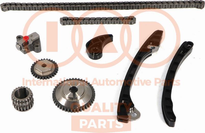 IAP QUALITY PARTS 127-13111KP - Комплект цепи привода распредвала autospares.lv