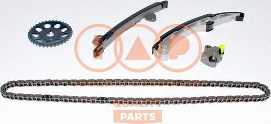 IAP QUALITY PARTS 127-17004K - Комплект цепи привода распредвала autospares.lv