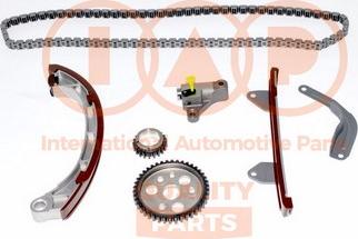 IAP QUALITY PARTS 127-17002K - Комплект цепи привода распредвала autospares.lv