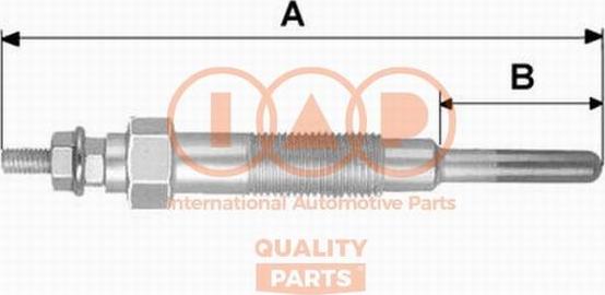 IAP QUALITY PARTS 810-09012 - Свеча накаливания autospares.lv