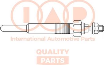 IAP QUALITY PARTS 810-13086P - Свеча накаливания autospares.lv