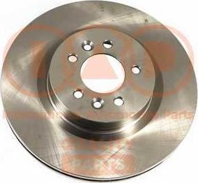 IAP QUALITY PARTS 709-14082 - Тормозной диск autospares.lv
