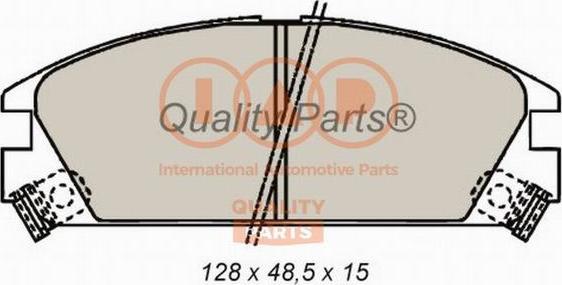 IAP QUALITY PARTS 704-06030 - Тормозные колодки, дисковые, комплект autospares.lv