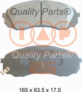 IAP QUALITY PARTS 704-07064G - Тормозные колодки, дисковые, комплект autospares.lv