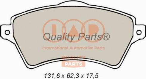 IAP QUALITY PARTS 704-14071X - Тормозные колодки, дисковые, комплект autospares.lv