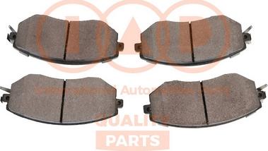 IAP QUALITY PARTS 704-15053 - Тормозные колодки, дисковые, комплект autospares.lv