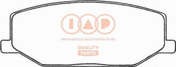 IAP QUALITY PARTS 704-16020P - Тормозные колодки, дисковые, комплект autospares.lv