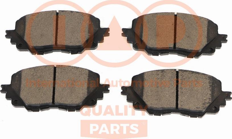 IAP QUALITY PARTS 704-11037 - Тормозные колодки, дисковые, комплект autospares.lv