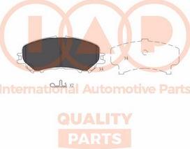 IAP QUALITY PARTS 704-13111X - Тормозные колодки, дисковые, комплект autospares.lv