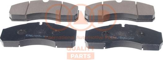 IAP QUALITY PARTS 704-13172 - Тормозные колодки, дисковые, комплект autospares.lv