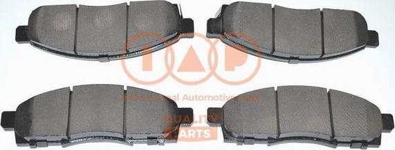 IAP QUALITY PARTS 704-13220X - Тормозные колодки, дисковые, комплект autospares.lv