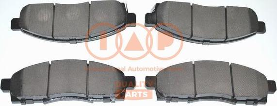 IAP QUALITY PARTS 704-13220 - Тормозные колодки, дисковые, комплект autospares.lv