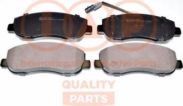 IAP QUALITY PARTS 704-13221X - Тормозные колодки, дисковые, комплект autospares.lv