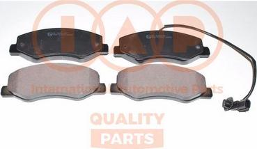 IAP QUALITY PARTS 704-13223X - Тормозные колодки, дисковые, комплект autospares.lv