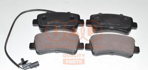 IAP QUALITY PARTS 704-13222 - Тормозные колодки, дисковые, комплект autospares.lv