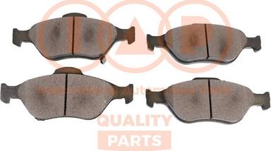 IAP QUALITY PARTS 704-17104 - Тормозные колодки, дисковые, комплект autospares.lv