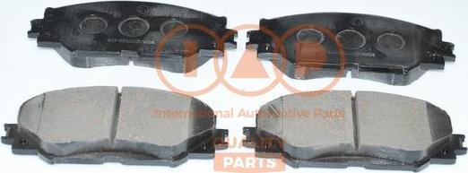 IAP QUALITY PARTS 704-17180P - Тормозные колодки, дисковые, комплект autospares.lv