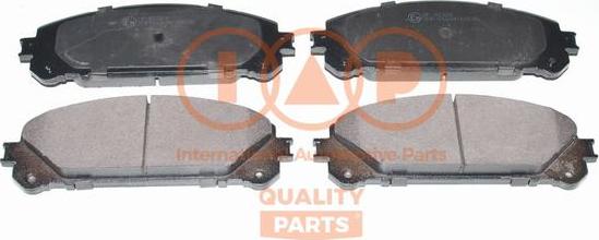 IAP QUALITY PARTS 704-17134X - Тормозные колодки, дисковые, комплект autospares.lv