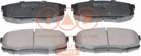 IAP QUALITY PARTS 704-17211X - Тормозные колодки, дисковые, комплект autospares.lv