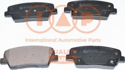 IAP QUALITY PARTS 704-21087X - Тормозные колодки, дисковые, комплект autospares.lv