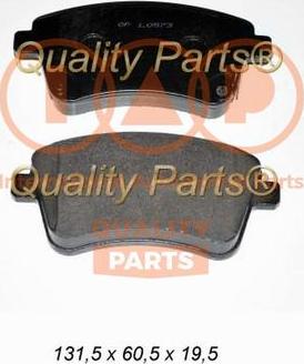 IAP QUALITY PARTS 704-21120 - Тормозные колодки, дисковые, комплект autospares.lv