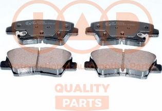 IAP QUALITY PARTS 704-21177X - Тормозные колодки, дисковые, комплект autospares.lv