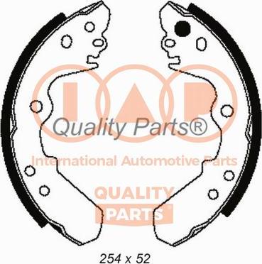 IAP QUALITY PARTS 705-09010 - Комплект тормозных колодок, барабанные autospares.lv