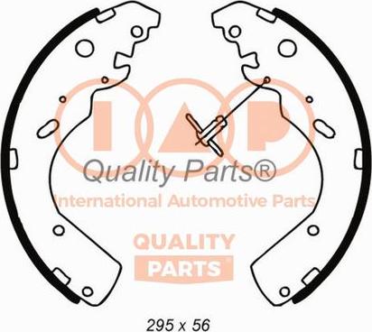 IAP QUALITY PARTS 705-04030 - Комплект тормозных колодок, барабанные autospares.lv