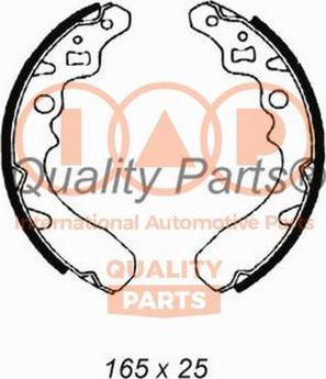 IAP QUALITY PARTS 705-03094 - Комплект тормозных колодок, барабанные autospares.lv