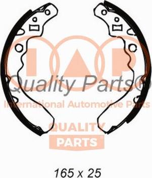 IAP QUALITY PARTS 705-03070 - Комплект тормозных колодок, барабанные autospares.lv