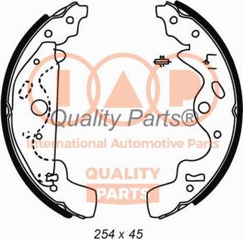 IAP QUALITY PARTS 705-14071 - Комплект тормозных колодок, барабанные autospares.lv