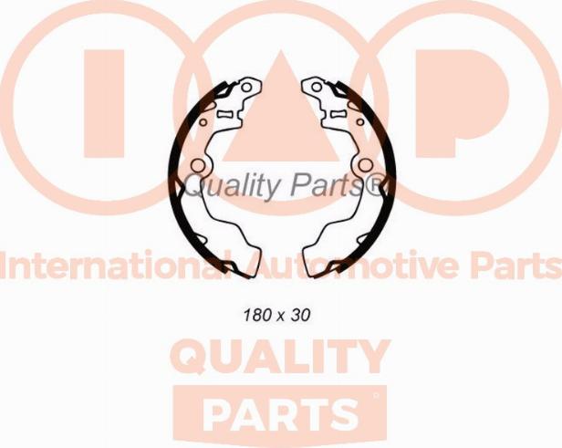 IAP QUALITY PARTS 70515011 - Комплект тормозных колодок, барабанные autospares.lv