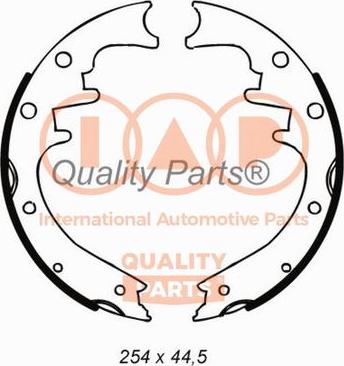 IAP QUALITY PARTS 705-10041 - Комплект тормозных колодок, барабанные autospares.lv