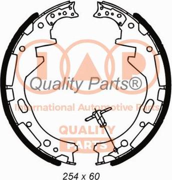 IAP QUALITY PARTS 705-13040 - Комплект тормозных колодок, барабанные autospares.lv