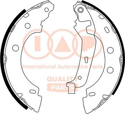 IAP QUALITY PARTS 705-13160 - Комплект тормозных колодок, барабанные autospares.lv