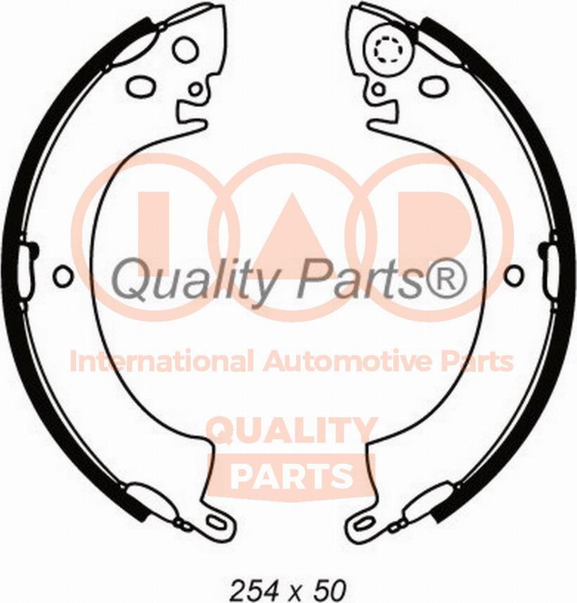 IAP QUALITY PARTS 705-12020 - Комплект тормозных колодок, барабанные autospares.lv